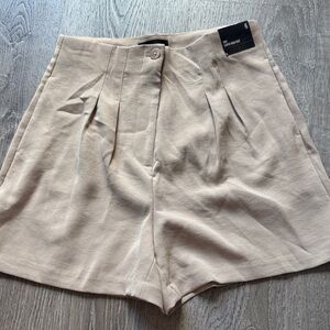 Express High Waist Tan Women's Shorts
